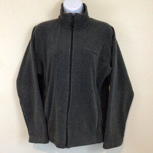 3/$10💕 Columbia Sportswear Gray Fleece Zip Up Jacket